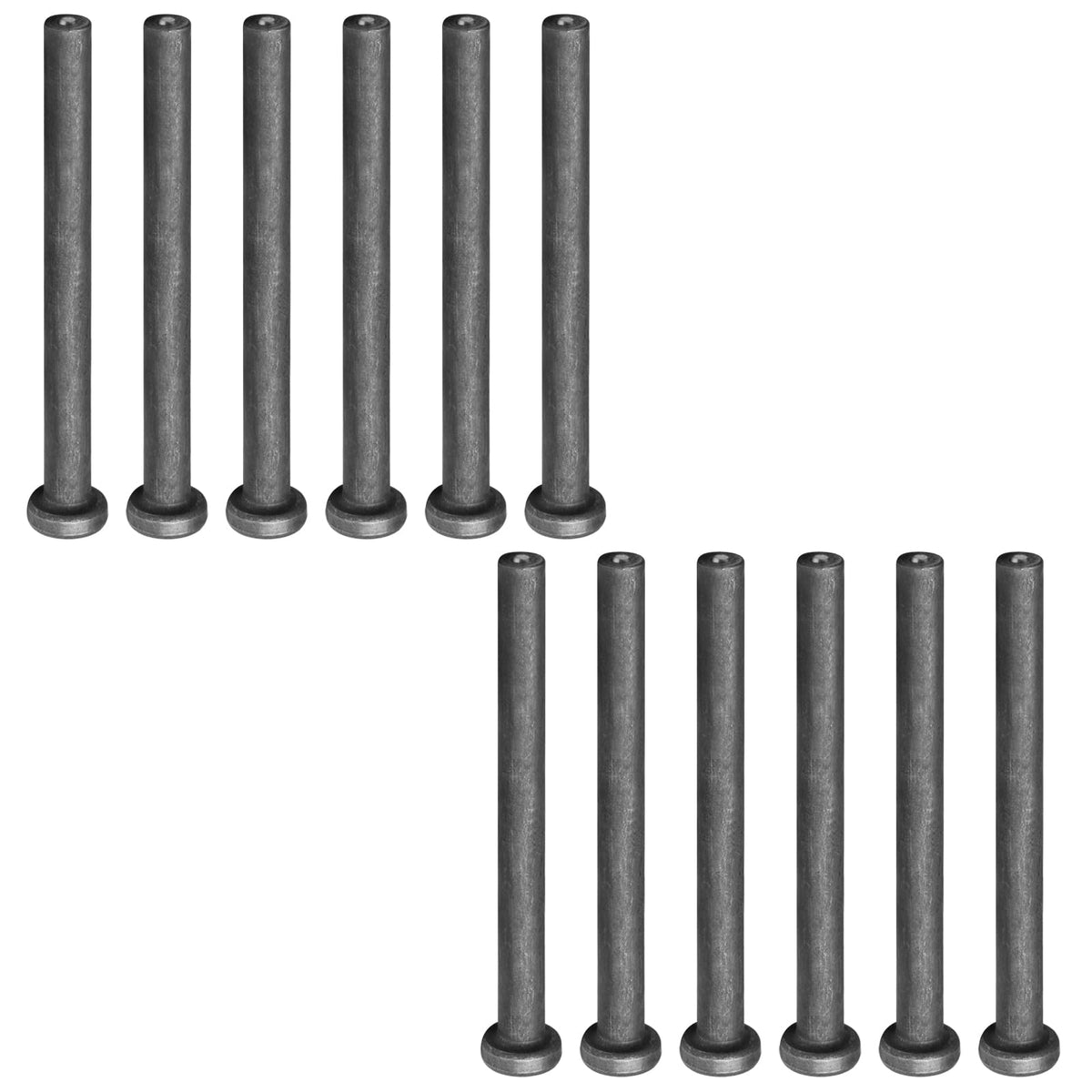 12 Pack 1/2" x 6" Headed Concrete Anchor Weld Stud for Welding