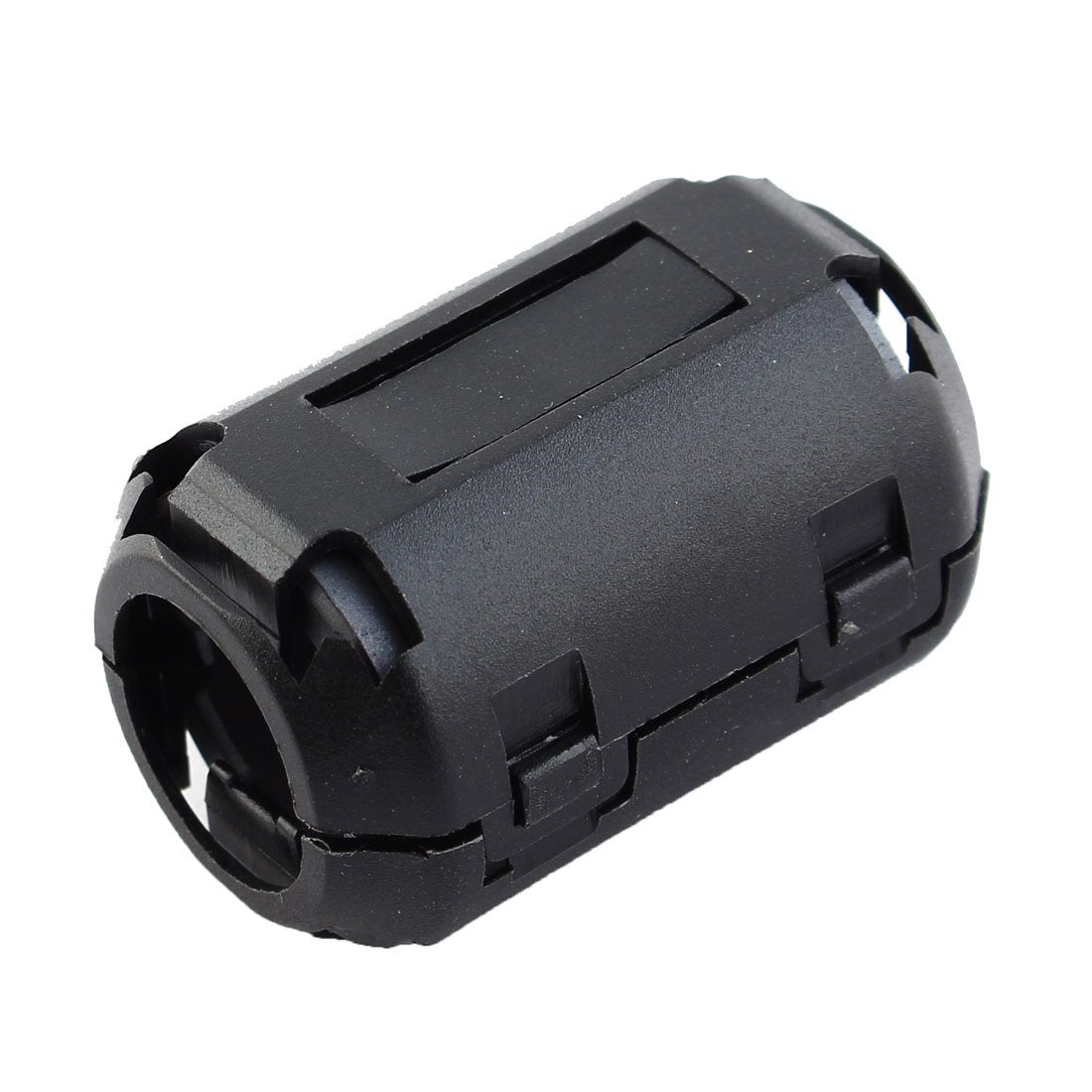 UF1330 Offset Magnetic 12mm Inner Diameter Black Ferrite Core Ring Cable Clip