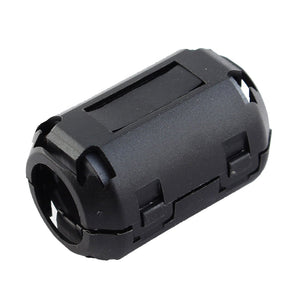 UF1330 Offset Magnetic 12mm Inner Diameter Black Ferrite Core Ring Cable Clip
