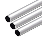 6063 Aluminum Round Tube, 300mm Length 20mm OD 17mm Inner Dia Seamless Aluminum Straight Tubing 3 Pcs