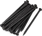 Hardware Nails 4-inch Length Carbon Steel Point Tip Wall Cement Nail Black 20pcs