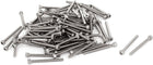 30mm Long M2.5x28mm Stainless Steel Hex Socket Head Cap Screws 100pcs