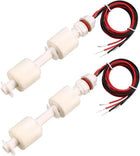 PP Float Switch for Water Pump Tank Liquid Water Level Sensor M10 115mm Length 2pcs