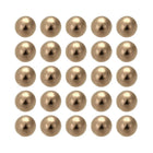 1/4-inch Precision Solid Brass Bearing Balls 25pcs