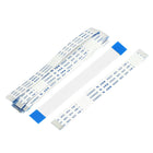 A Type 1.0mm Pitch 10 Pin FPC FFC Flexible Flat Ribbon Cable Wire 100mm 10pcs
