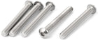M8 x 65mm Stainless Steel Button Head Socket Cap Screw 5 Pcs