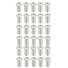 M8x18mm Hex Socket Head Insert Nut Screw Post Sleeve Nut for Furniture 30pcs