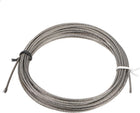 Stainless Steel Wire Rope Cable 1.5mm Dia. 4M 13ft Length 16 Gauge 304 Grade for Hoist Lifting Grinder Pulley Wheel