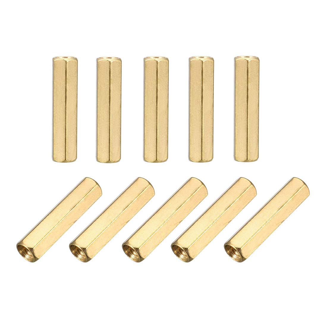 M3x20 Female-Female Hex Brass PCB Motherboard Spacer Standoff for FPV Drone Quadcopter, Computer & Circuit Board 25pcs