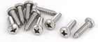 M6.3x25mm 316 Stainless Steel Phillips Drive Pan Head Self Tapping Screws 10pcs