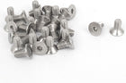 M5 x 10mm Metric Hex Socket Countersunk Flat Head Screw Bolts 30PCS