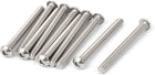 M6 x 60mm Stainless Steel Button Head Socket Cap Screw 10 Pcs