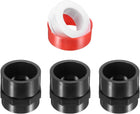 3 Pcs 1-1/2" PVC Female Adapter Pipe Fitting Fit for SCH80 Slip Coupling Pipe Coupling Connector with Sealing Tape, Socket x NPT Female, Dark Grey