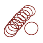 2.5mm Thickness 43mm External Dia Rubber Oil Seal O Ring Gasket 10 Pcs