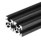 2 Pcs t Slot 2020 Aluminum Extrusion Profile 300mm 12 inch, European Standard Anodized Black Linear Rail Extrusion Frame for 3D Printer, CNC Machine