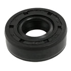 Metric Rotary Shaft Oil Seal 10x22x7mm TC Double Lips Rubber, Black
