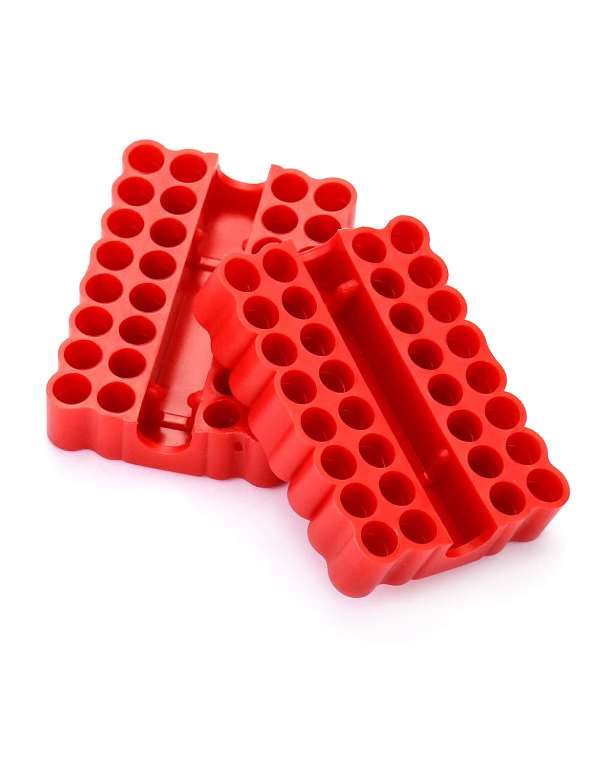 LinkMejor Boorbit Houderrack Opbergruimte, 4 Pack 33 Gaten Hex Boorbit Houderrack