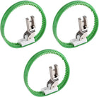 LinkMejor #T35 Sewing Machine Double Nylon Ring Presser Foot for High Shank 3pcs