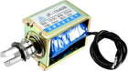 DC 12V 25N 10mm Stroke Pull Push Type Open Frame Solenoid Electromagnet Linear Motion JF-1040B