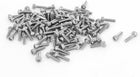 0.35mm Pitch M1.6x6mm Stainless Steel Hex Socket Head Cap Screw 100pcs