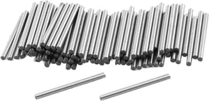 100 stk. rustfrit stål 1.15mm x 15.8mm dowelpin fastgørelsesdele