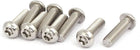 M6x20mm 304 Stainless Steel Button Head Torx Five-Lobe Tamper Screw T30 Drive 8pcs