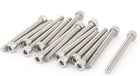 a15092200ux0792 M4 x 40mm Thread 43mm Metal Hex Socket Head Cap Bolts Screws 15pcs