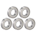 6901Z Deep Groove Ball Bearing Single Shield 1060901, 12mm x 24mm x 6mm Chrome Steel Bearings (Pack of 5)