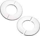Wall Split Flange, Stainless Steel Round Escutcheon Plate for 70mm Diameter Pipe 2Pcs