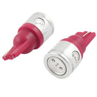 a12041800ux0005 2 Pcs T10 Red 3+1 LED SMD Dashboard Instrument Panel Lamp Light Bulb
