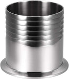 Clamp Hose Adapter 3.583 Inch Flange to 3 Inch Hose Barb Fitting
