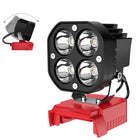 LinkMejor Lumină de Muncă LED Compatibilă cu Baterie Milwaukee 18V 6000LM Iluminat