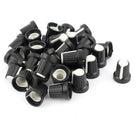 a14100700ux0856 Face Potentiometer Knob Cap for 6 mm Knurled Shaft, 35 Piece, White