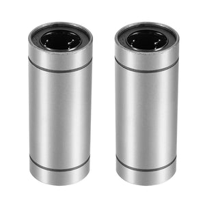 LM20UU Extra Long Linear Ball Bearings, 20mm Bore Dia, 32mm OD, 80mm Length (Pack of 2)