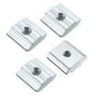 Slide in T-Nut, M3 Threaded for 3030 Series Aluminum Extrusions Profile, Pack of 4