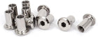 10 Pcs M8 X 18mm Rivet Hex Socket Head Cap Screw Insert Barrel Nuts Fasteners