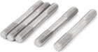 M12 x 90mm 304 Stainless Steel Double End Thread Stud Teeth Rod 5pcs