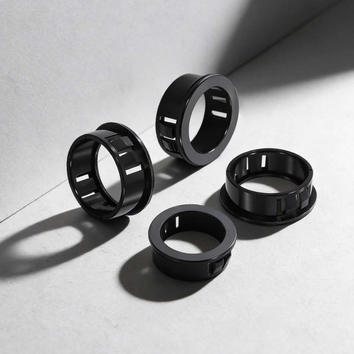 305 stk Nylon kabelsnapbuske grommets sæt - 5 størrelser til beskyttelse