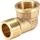 Brass Hose Fitting 90 Degree Elbow G1/2 Male X G1/2 Female Pipe Fittings