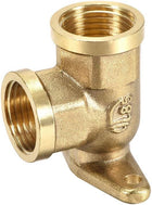 Brass Pipe Fitting 90 Degree Drop Ear Elbow G1/2 Female X G1/2 Female Crimp Fitting