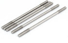 M6x130mm 304 Stainless Steel Double End Threaded Stud Screw Bolt 5pcs