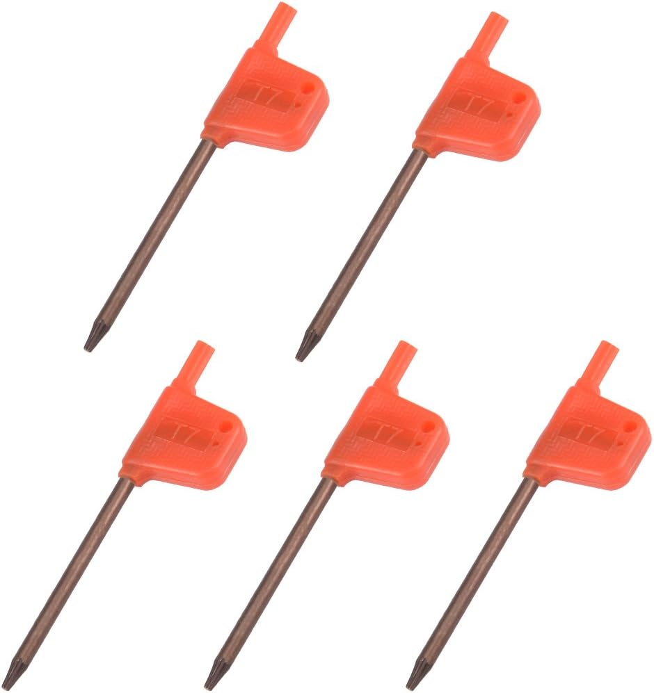 Torx Cheie de Schimbare, T7 S2 Mâner Stea Flag Driver Cheie de Cheie 5 Pcs
