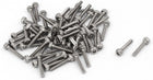 M1.4 x 8mm Thread 304 Stainless Steel Hex Socket Head Cap Screw DIN912 60pcs