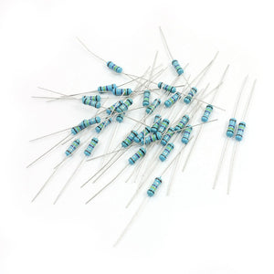 30Pcs 1/2W 0.47 Ohm Axial Lead Through Hole Metal Film Resistor 1%
