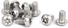 M8x12mm 304 Stainless Steel Button Head Torx Security Machine Screws 10pcs