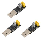 LinkMejor 3pcs Adattatore USB a ESP8266 ESP-01 Convertitore USB a TTL Driver Seriale