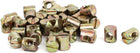 40pcs M6x11mm Barrel Bolt Cross Dowel Slotted Furniture Nut for Beds Chairs