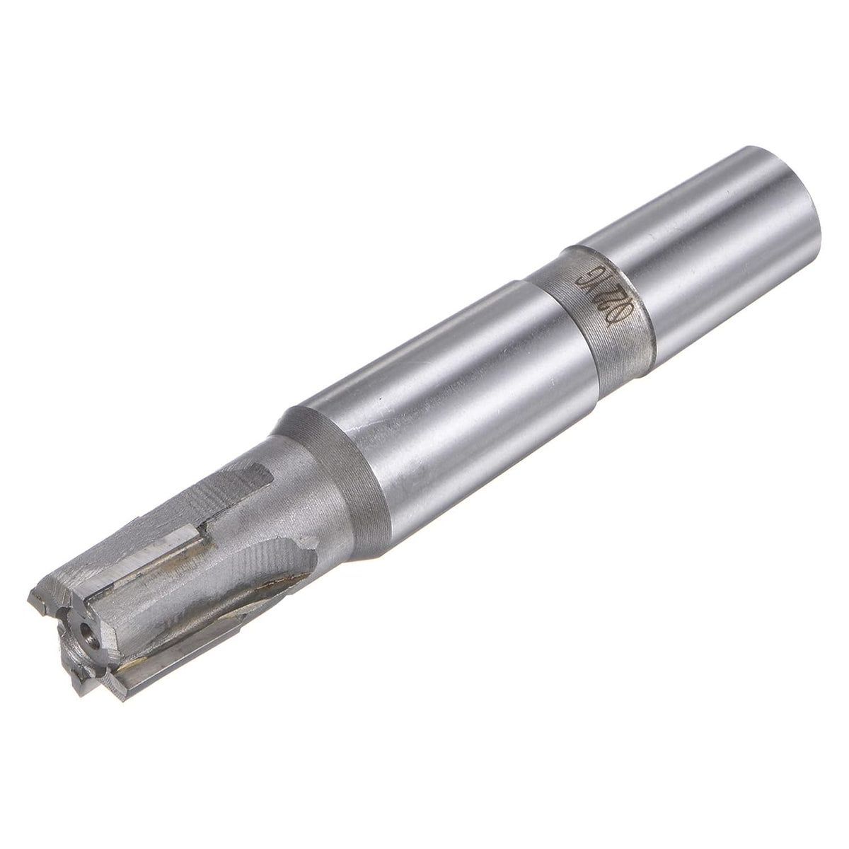 Square Nose End Mill, 22mm Cutting Dia C1 Tungsten Carbide Tip 4 Straight Flutes Milling Cutter with MT3 Morse Taper Shank