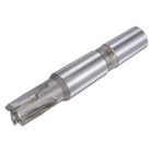 Square Nose End Mill, 22mm Cutting Dia C1 Tungsten Carbide Tip 4 Straight Flutes Milling Cutter with MT3 Morse Taper Shank