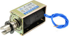DC 24V 55N 10mm Stroke Pull Push Type Open Frame Solenoid Electromagnet Linear Motion JF-1264B